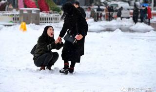 河南多景区飘起鹅毛大雪