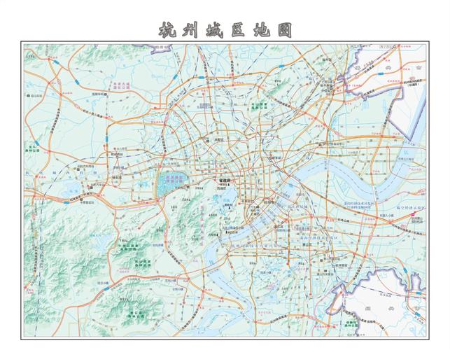 杭州市电子地图（杭州市电子地图最新版）