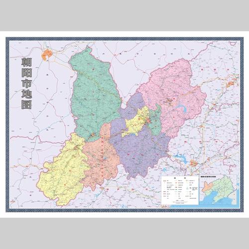 朝阳市地图（朝阳市地图电子版大图）