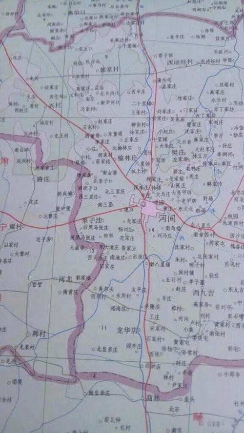 河间市地图（河间市地图高清版大图）