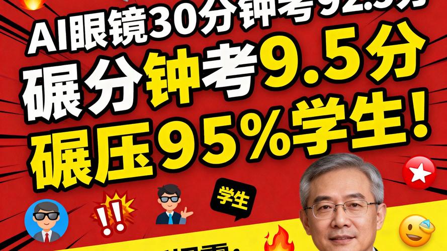 光烧钱不实用的AI眼镜，竟在考场中找到“场景”？专访港科大教授揭秘“作弊眼镜”诞生记