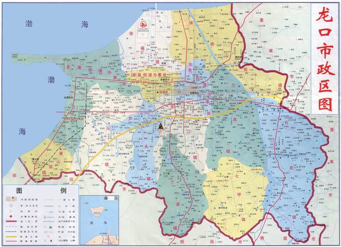 山东龙口地图（山东省龙口市地图和周边）