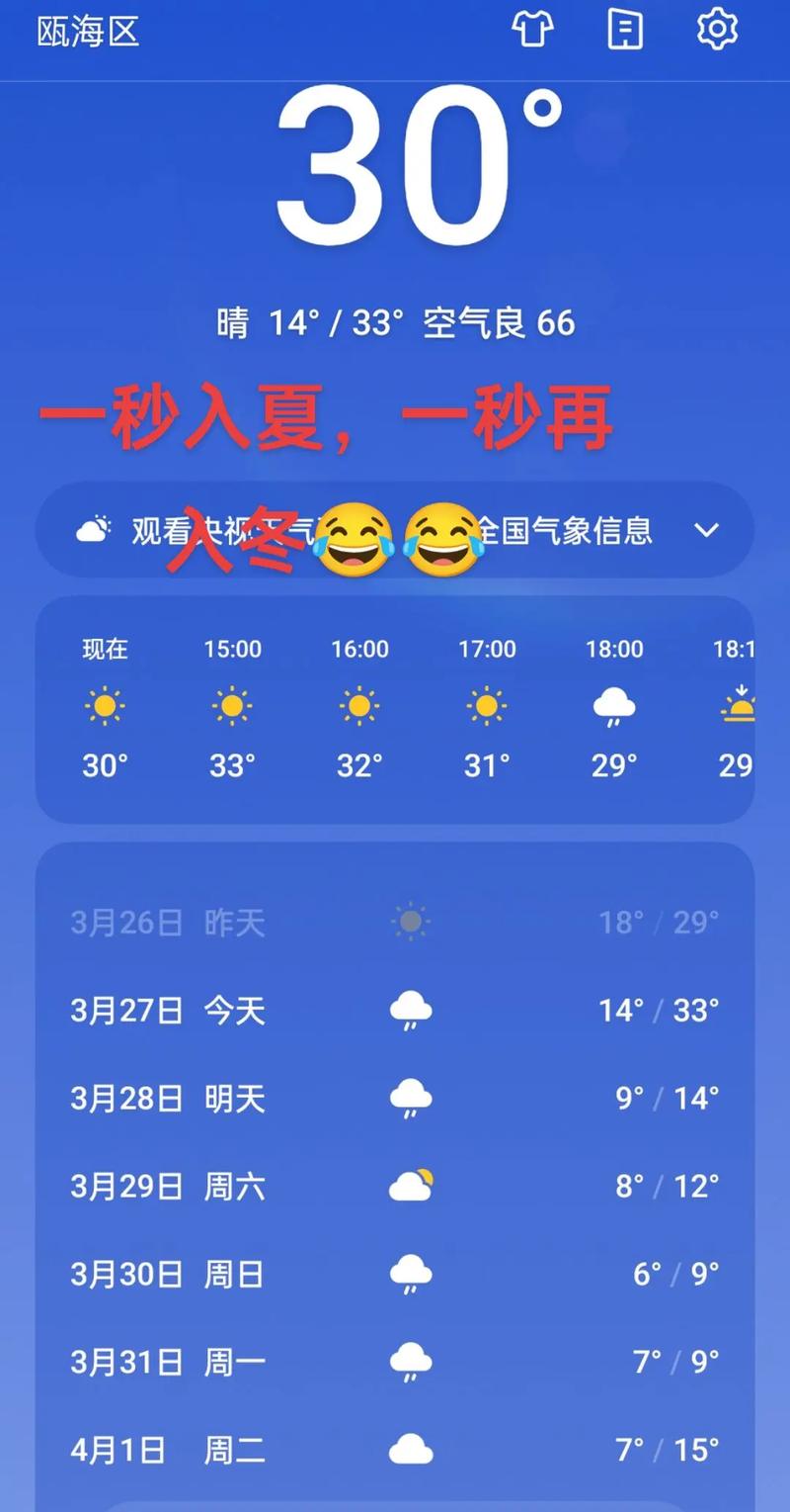 温岭天气预报（温岭天气预报30天准确一览表）