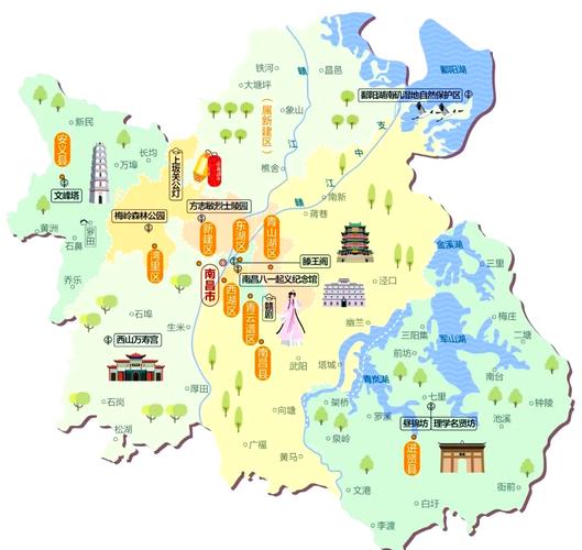 共青城地图（共青城版图）