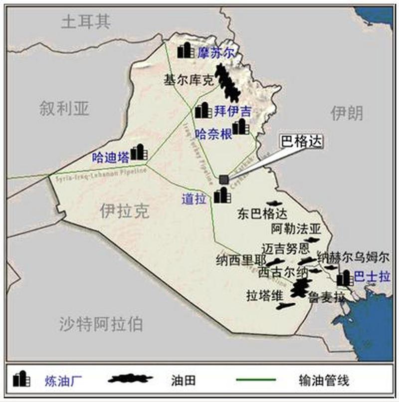 伊拉克开始通过管道向土耳其杰伊汉港输送基尔库克石油