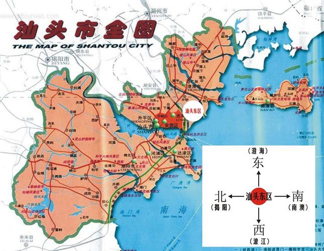 汕头3d地图（汕头地图全图）