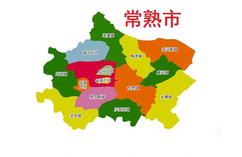 常熟市地图（江苏省苏州市常熟市地图）