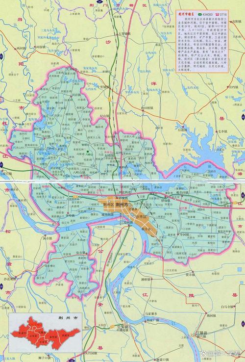 江陵县地图（江陵县在哪儿）