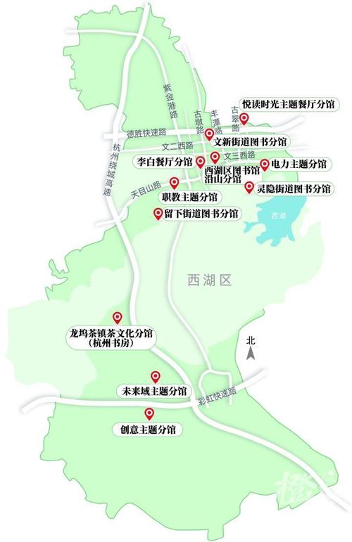 杭州市西湖区地图(杭州市西湖区地图全图)
