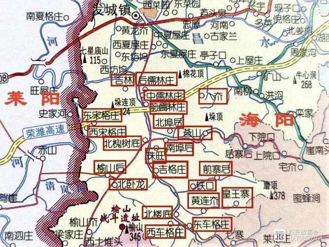 海阳市地图(海阳市地图全图详细)