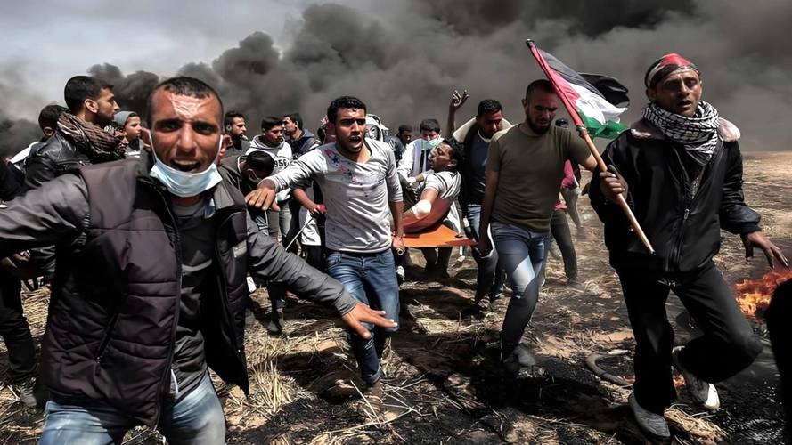 美国使馆设施连续遭6次袭击，现场燃起大火！伊朗称同时打击5处美军基地，特朗普：可以对话	，但我不想停火