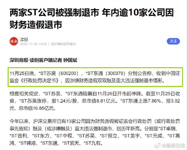 财务造假！300344进入退市倒计时