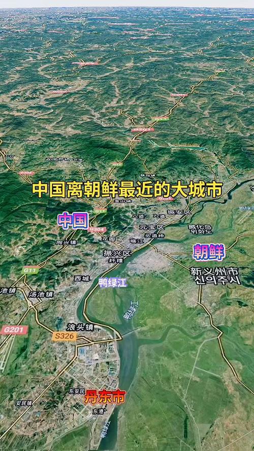 丹东三维地图（丹东3d示意图）