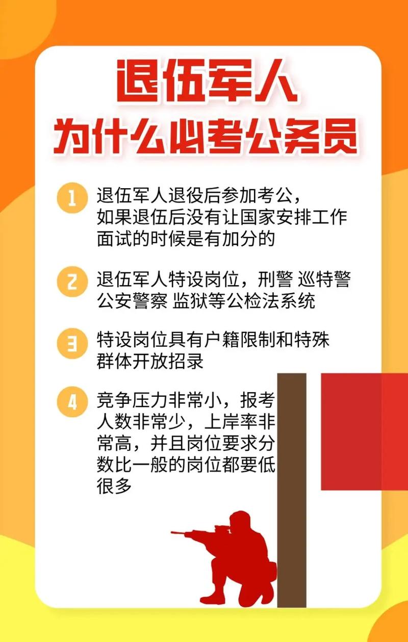 退役军人公务员考试（退役军人公务员考试都考什么）