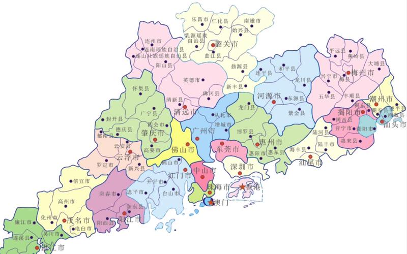 广东电子地图(广东省地图 电子地图)