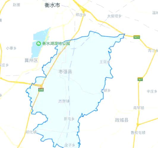 枣强地图（枣强地图查询）